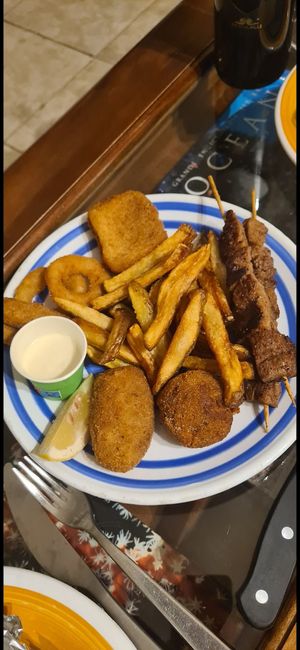 antipasto cuoppo at aTipico in Palermo