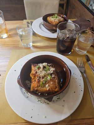Vegan Lasagne at aTipico in Palermo