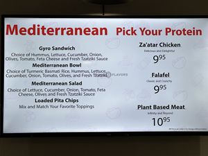 Menu  at PORT 2 FLAVORS in Portland