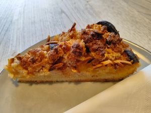 Apricot Crumble Cake at Café du Bonheur in Zurich