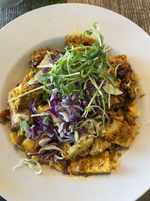 Spicy Tofu Wrap as a bowl   at Pita Jungle - Chandler Heights in Chandler