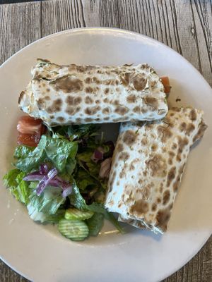 Vegan Wood-fired Veggie Lavash Wrap  at Pita Jungle - Chandler Heights in Chandler