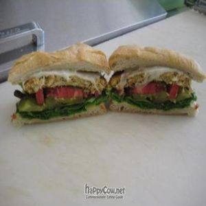 Veggie Burger
 at Melissa's Sidewalk Cafe in Crestview