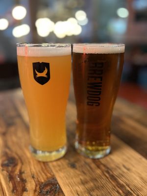 NEIPA & Viennese lager  at BrewDog in Plymouth