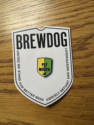   at BrewDog in Plymouth