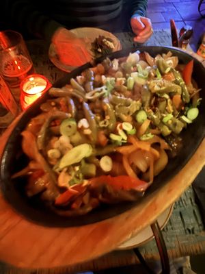 Fajita   at The Basement in Edinburgh