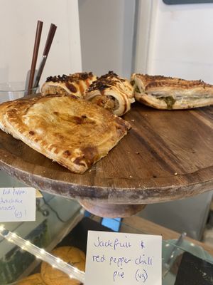 Vegan savouries   at Mayze - Dennistoun in Glasgow