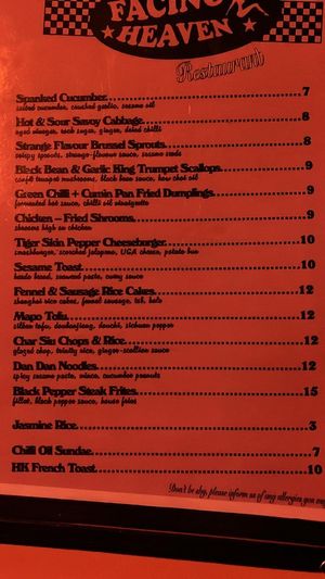  at Facing Heaven  in East London