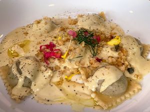 Ravioli  at Plant in Asheville