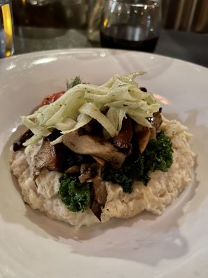 Smoked mushroom  at Plant in Asheville