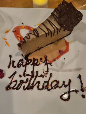 Peanut butter cheeze cake  at Plant in Asheville