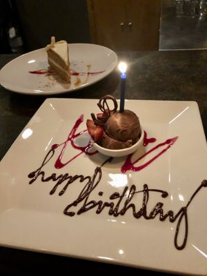 A special birthday surprise   at Plant in Asheville