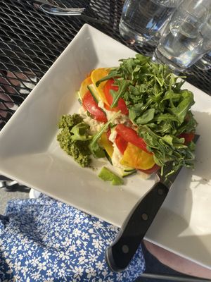 Lasagna Cruda (raw)  at Plant in Asheville