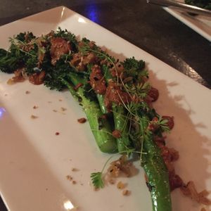 Broccoli is the best    at Plant in Asheville