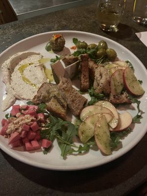 Vegan charcuterie   at Plant in Asheville