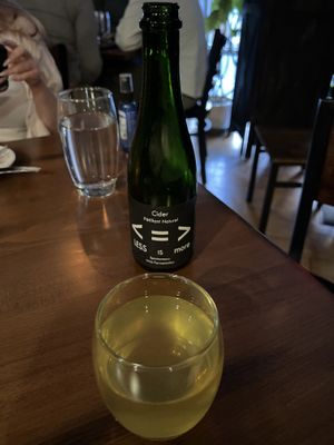 Local Botanist Cider  at Plant in Asheville