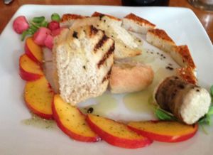 Cheese plate and crackers...no dairy here, just all goodness! at Plant in Asheville