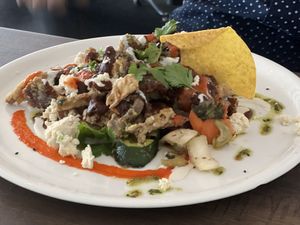Crispy Mushroom Mole  at Plant in Asheville