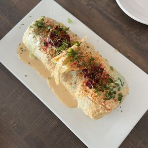 Weekly Special: Falafel Uttapam Wrap  at Plant in Asheville