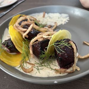 Grilled Beets  at Plant in Asheville