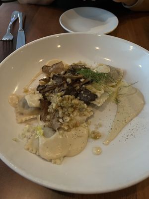Ravioli  at Plant in Asheville