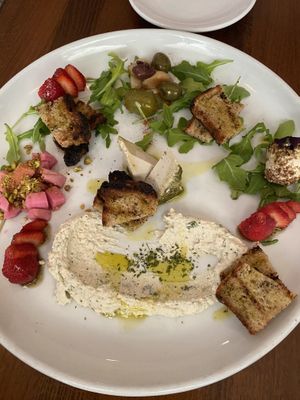 Plant cheeses  at Plant in Asheville