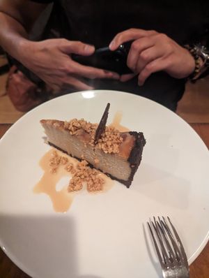 Peanut butter cheesecake at Plant in Asheville