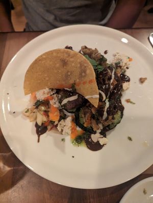 Mushroom mole at Plant in Asheville