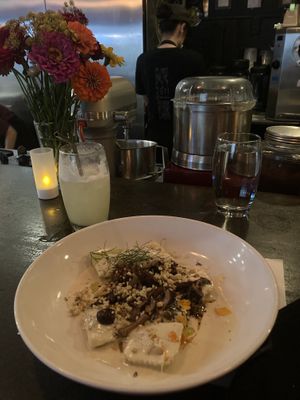 Ravioli  at Plant in Asheville