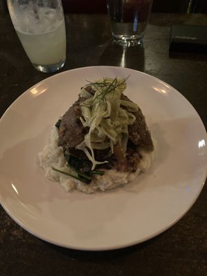 Crusted Seitan Marsala  at Plant in Asheville