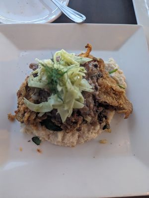 Seitan Marsala at Plant in Asheville