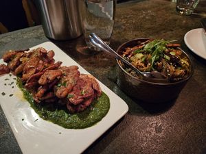 Fried potatoes at Plant in Asheville