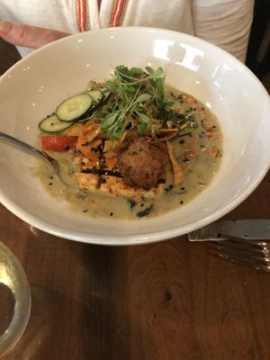 Tofu Curry full of flavor!  at Plant in Asheville