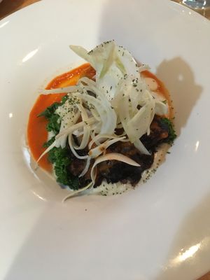 Smoked portobello  at Plant in Asheville