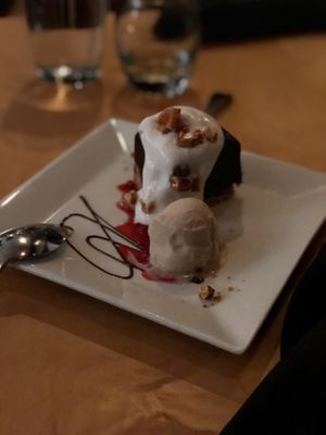 Chocolate pretzel pie. So good! at Plant in Asheville