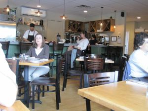 The dining room inside plant at Plant in Asheville