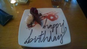 Decadent vegan blackout pie at Plant in Asheville