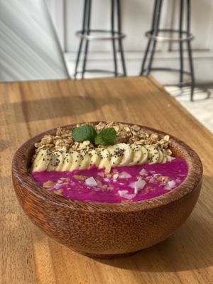 Pink banana bowl  at Juju in 