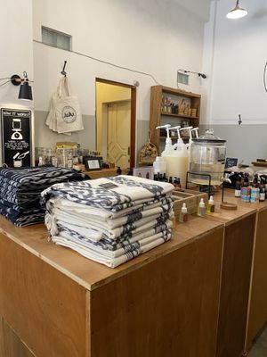 Cute store inside the cafe   at Juju in 