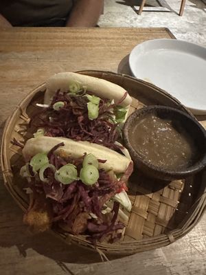 Tofu Teriyaki Bao Bun  at Juju in 