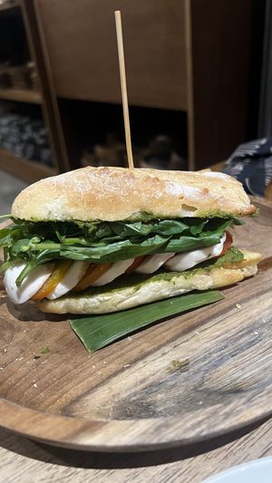 Caprese sandwich - deliciouss  at Juju in 