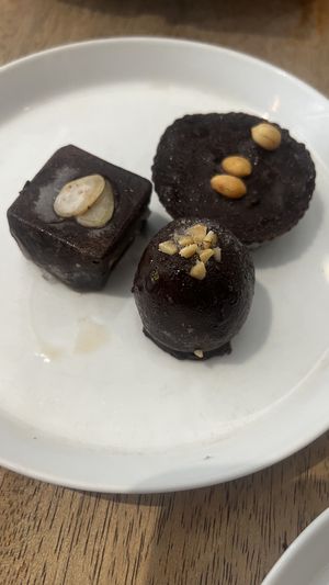 Dessert trio - very good!  at Juju in 