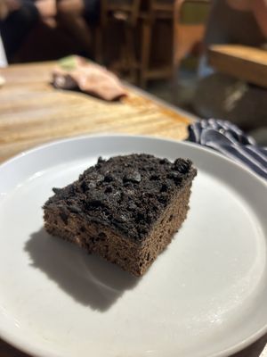 Vegan brownie - good, not amazing  at Juju in 
