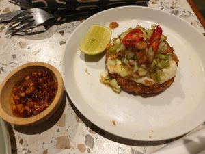 Urap Urap rosti 30k rp at Juju in 