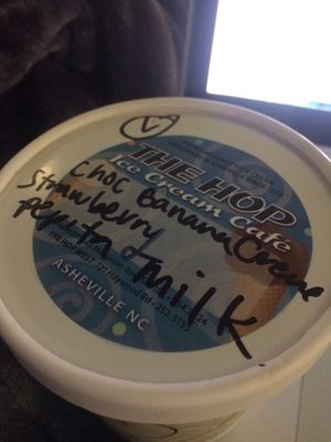 A pint to go! at The Hop in Asheville