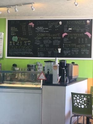 Full menu at The Hop in Asheville