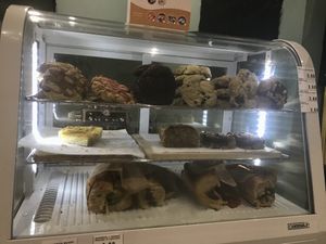 Large range of freshly made vegan cakes, cookies and baguettes!  at Graines Et Cailloux in Bordeaux