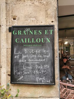  at Graines Et Cailloux in Bordeaux
