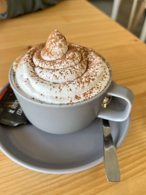 Oat milk latte  at Guará in Vila Nova De Gaia