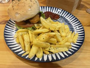 “Chicken” burger   at Guará in Vila Nova De Gaia